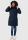 Marikoo Natsukoo Damen Winter Steppjacke lang B978 Navy Größe L - Gr. 40