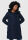Marikoo Natsukoo Damen Winter Steppjacke lang B978 Navy Größe XL - Gr. 42