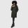 Marikoo Natsukoo Damen Winter Steppjacke lang B978 Dark Olive Größe M - Gr. 38
