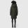 Marikoo Natsukoo Damen Winter Steppjacke lang B978 Dark Olive Größe M - Gr. 38