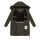 Marikoo Natsukoo Damen Winter Steppjacke lang B978 Dark Olive Größe XL - Gr. 42