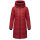 Marikoo Natsukoo Damen Winter Steppjacke lang B978 Dark Red Größe XL - Gr. 42