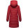 Marikoo Natsukoo Damen Winter Steppjacke lang B978 Dark Red Größe XL - Gr. 42