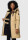 Marikoo Natsukoo Damen Winter Steppjacke lang B978 Beige Größe XS - Gr. 34