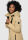Marikoo Natsukoo Damen Winter Steppjacke lang B978 Beige Größe M - Gr. 38