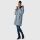Marikoo Natsukoo Damen Winter Steppjacke lang B978 Powder Blue Größe S - Gr. 36