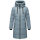 Marikoo Natsukoo Damen Winter Steppjacke lang B978 Powder Blue Größe S - Gr. 36