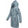 Marikoo Natsukoo Damen Winter Steppjacke lang B978 Powder Blue Größe M - Gr. 38