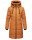 Marikoo Natsukoo Damen Winter Steppjacke lang B978 Rusty Cinnamon Größe XS - Gr. 34