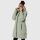 Marikoo Natsukoo Damen Winter Steppjacke lang B978 Smokey Mint Größe L - Gr. 40