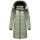 Marikoo Natsukoo Damen Winter Steppjacke lang B978 Smokey Mint Größe L - Gr. 40