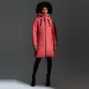Marikoo Natsukoo Damen Winter Steppjacke lang B978 Rouge Größe XS - Gr. 34