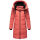 Marikoo Natsukoo Damen Winter Steppjacke lang B978 Rouge Größe XXL - Gr. 44