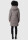 Marikoo Natsukoo Damen Winter Steppjacke lang B978 Grau Größe XS - Gr. 34
