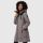 Marikoo Natsukoo Damen Winter Steppjacke lang B978 Grau Größe M - Gr. 38