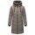 Marikoo Natsukoo Damen Winter Steppjacke lang B978 Grau Größe M - Gr. 38