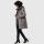 Marikoo Natsukoo Damen Winter Steppjacke lang B978 Grau Größe L - Gr. 40