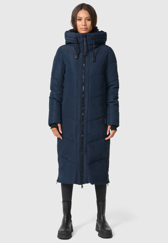 Marikoo Nadaree XVI Damen Winterjacke B979 Navy Größe XL - Gr. 42