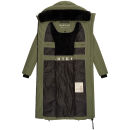 Marikoo Nadaree XVI Damen Winterjacke B979 Olive Leaf Größe S - Gr. 36
