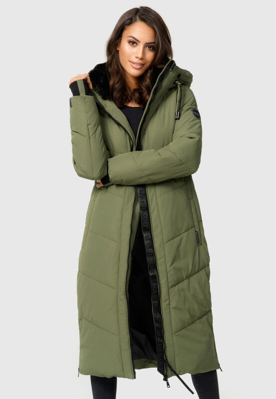 Marikoo Nadaree XVI Damen Winterjacke B979 Olive Leaf Größe M - Gr. 38