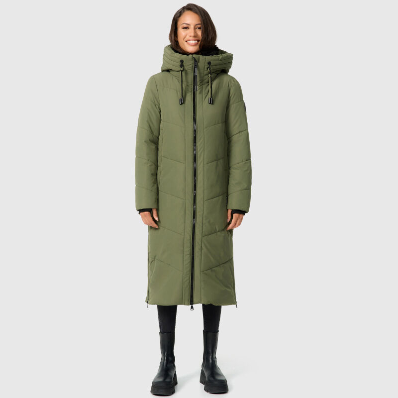 Marikoo Nadaree XVI Damen Winterjacke B979 Olive Leaf Größe L - Gr. 40