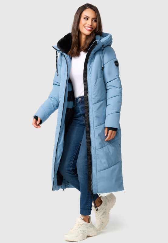 Marikoo Nadaree XVI Damen Winterjacke B979 Powder Blue Größe XXL - Gr. 44