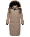 Marikoo Nadaree XVI Damen Winterjacke B979 Taupe Grey Größe XXL - Gr. 44