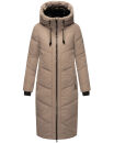 Marikoo Nadaree XVI Damen Winterjacke B979 Taupe Grey Größe XXL - Gr. 44