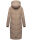 Marikoo Nadaree XVI Damen Winterjacke B979 Taupe Grey Größe XXL - Gr. 44