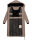 Marikoo Nadaree XVI Damen Winterjacke B979 Taupe Grey Größe XXL - Gr. 44