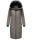 Marikoo Nadaree XVI Damen Winterjacke B979 Grau Größe M - Gr. 38
