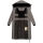 Marikoo Nadaree XVI Damen Winterjacke B979 Grau Größe M - Gr. 38