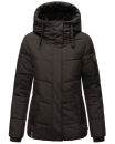 Navahoo Sag Ja XIV Damen Winter Steppjacke B980 Schwarz Größe XXL - Gr. 44