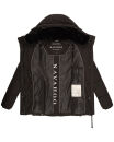 Navahoo Sag Ja XIV Damen Winter Steppjacke B980 Schwarz Größe XXL - Gr. 44