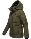 Navahoo Sag Ja XIV Damen Winter Steppjacke B980 Dark Olive Größe M - Gr. 38