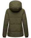 Navahoo Sag Ja XIV Damen Winter Steppjacke B980 Dark Olive Größe L - Gr. 40