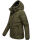 Navahoo Sag Ja XIV Damen Winter Steppjacke B980 Dark Olive Größe L - Gr. 40