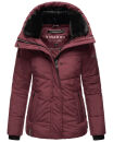 Navahoo Sag Ja XIV Damen Winter Steppjacke B980 Wine Größe S - Gr. 36