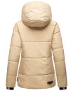 Navahoo Sag Ja XIV Damen Winter Steppjacke B980 Beige Größe S - Gr. 36