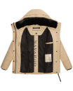 Navahoo Sag Ja XIV Damen Winter Steppjacke B980 Beige Größe S - Gr. 36