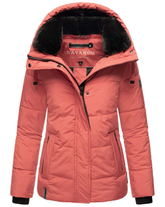 Navahoo Sag Ja XIV Damen Winter Steppjacke B980 Rouge Größe M - Gr. 38