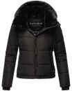 Navahoo Mit Liebe XIV Damen Winter Steppjacke B981 Schwarz Größe L - Gr. 40