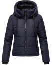 Navahoo Mit Liebe XIV Damen Winter Steppjacke B981 Navy Größe XS - Gr. 34