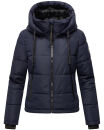 Navahoo Mit Liebe XIV Damen Winter Steppjacke B981 Navy Größe L - Gr. 40