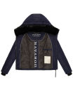 Navahoo Mit Liebe XIV Damen Winter Steppjacke B981 Navy Größe L - Gr. 40