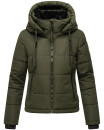 Navahoo Mit Liebe XIV Damen Winter Steppjacke B981 Dark Olive Größe XS - Gr. 34
