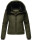 Navahoo Mit Liebe XIV Damen Winter Steppjacke B981 Dark Olive Größe XS - Gr. 34