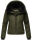 Navahoo Mit Liebe XIV Damen Winter Steppjacke B981 Dark Olive Größe L - Gr. 40