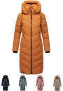 Navahoo Sahnekatzi Damen lange Winter Steppjacke B982