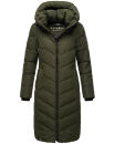 Navahoo Sahnekatzi XIV Damen Wintermantel B982 Dark Olive...